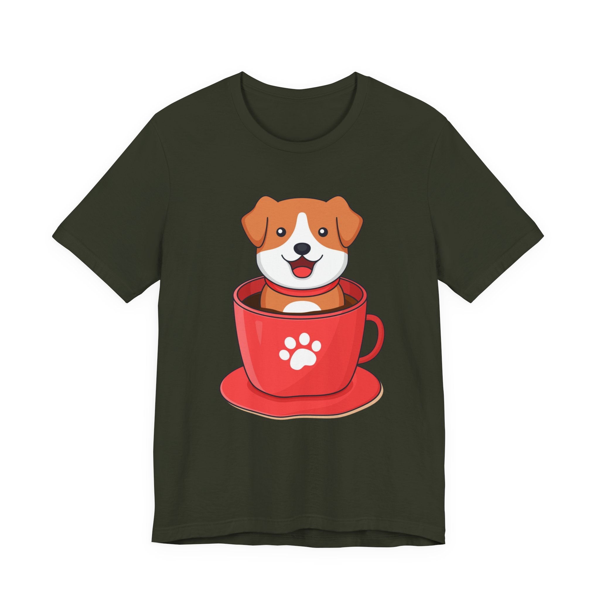 Coffee & Puppy Vibes T-Shirt ☕🐾