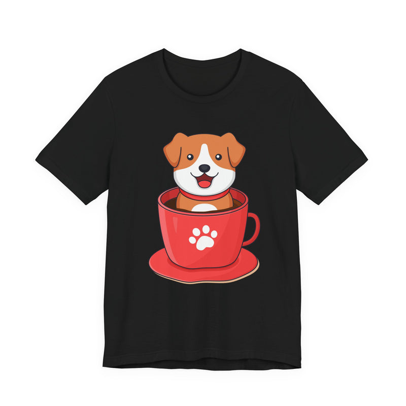Coffee & Puppy Vibes T-Shirt ☕🐾