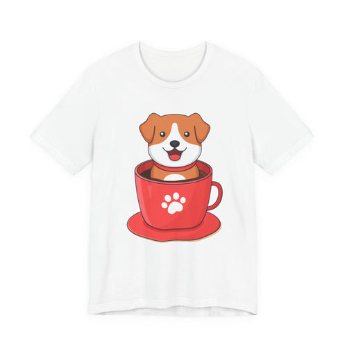 Coffee & Puppy Vibes T-Shirt ☕🐾