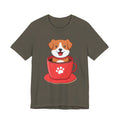 Coffee & Puppy Vibes T-Shirt ☕🐾