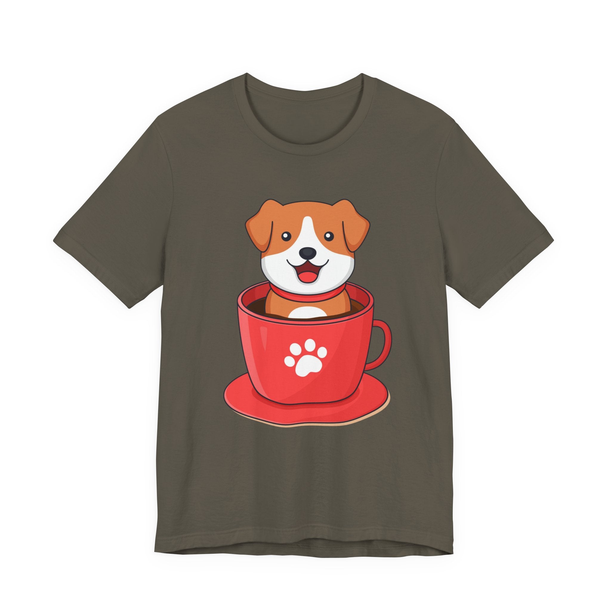 Coffee & Puppy Vibes T-Shirt ☕🐾